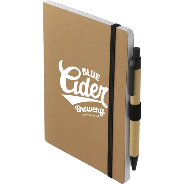 5" x 7" notebook with recycled hard cover, pen loop, elastic... from ASI 66887 PCNA / Bullet