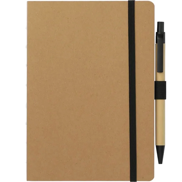 5" x 7" notebook with recycled hard cover, pen loop, elastic... from ASI 66887 PCNA / Bullet