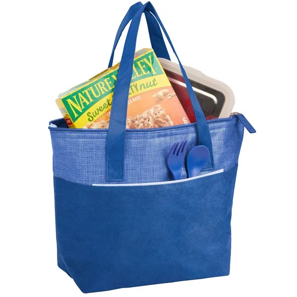 Mist Recycled 9-Can Non-Woven Tote Cooler... from ASI 66887 PCNA / Bullet