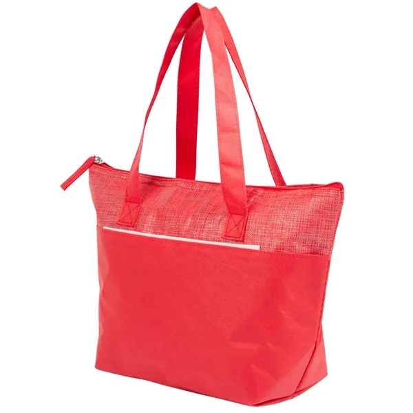 Mist Recycled 9-Can Non-Woven Tote Cooler... from ASI 66887 PCNA / Bullet