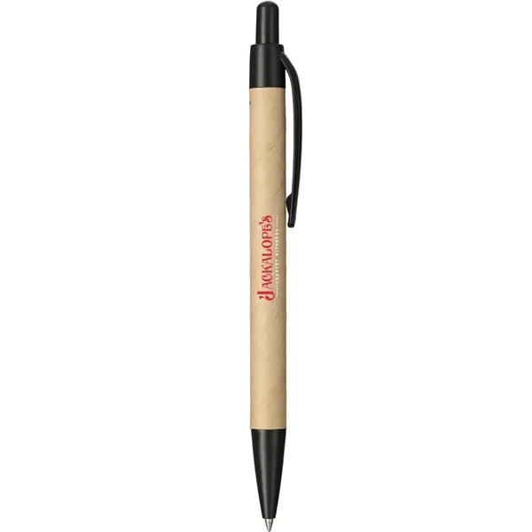 Recycled paper pen with black gel ink.... from ASI 66887 PCNA / Bullet