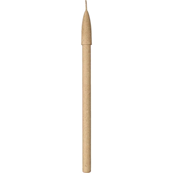 Pen with a 100% recycled paper barrel with cap off design... from ASI 66887 PCNA / Bullet