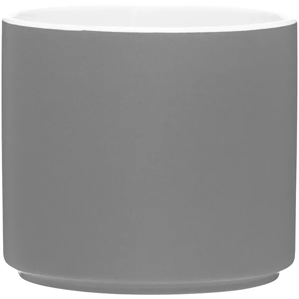 16 oz ceramic mug with handle, matte exterior and glossy interior.... from ASI 51197 ETS Express, LLC