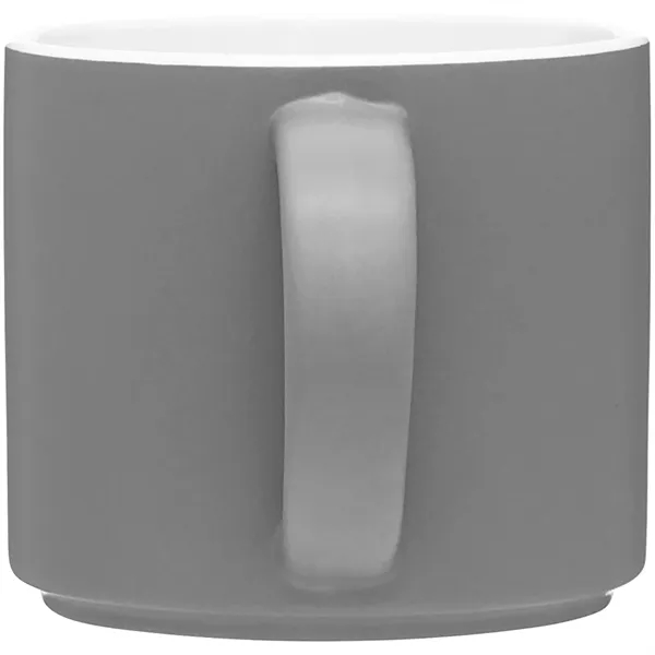 16 oz ceramic mug with handle, matte exterior and glossy interior.... from ASI 51197 ETS Express, LLC