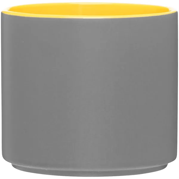 16 oz ceramic mug with handle, matte exterior and glossy interior.... from ASI 51197 ETS Express, LLC