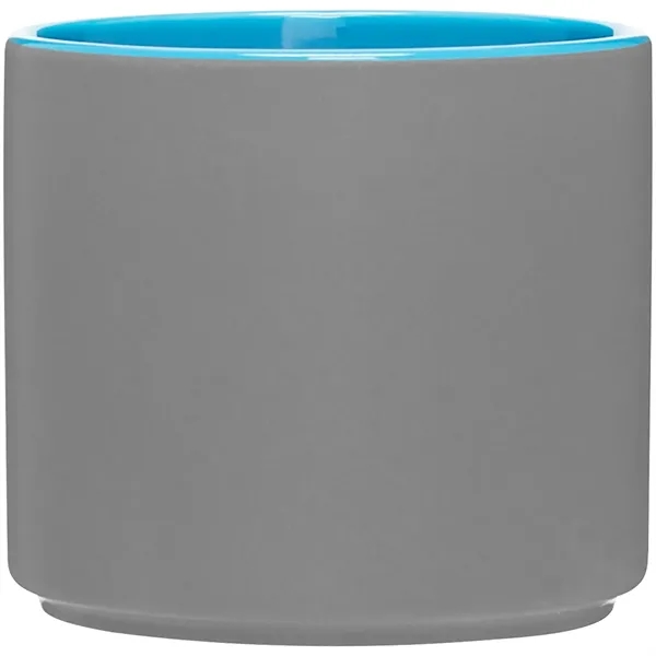 16 oz ceramic mug with handle, matte exterior and glossy interior.... from ASI 51197 ETS Express, LLC