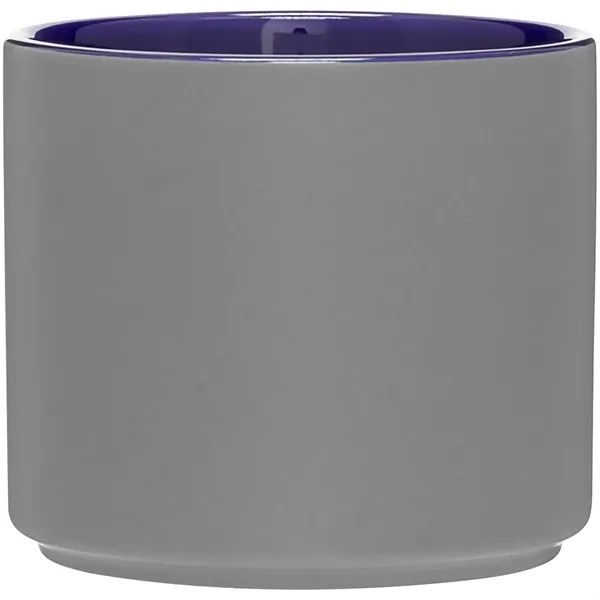 16 oz ceramic mug with handle, matte exterior and glossy interior.... from ASI 51197 ETS Express, LLC