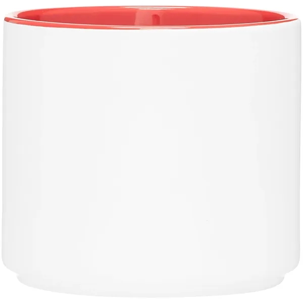 16 oz ceramic mug with handle, matte exterior and glossy interior.... from ASI 51197 ETS Express, LLC