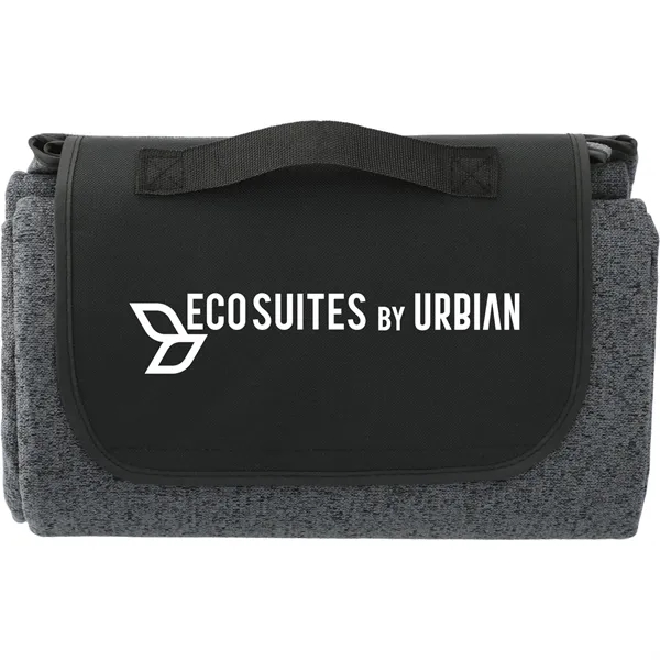 50 x 60" recycled heathered picnic blanket.... from ASI 66887 PCNA / Bullet