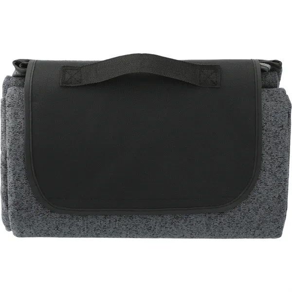 50 x 60" recycled heathered picnic blanket.... from ASI 66887 PCNA / Bullet