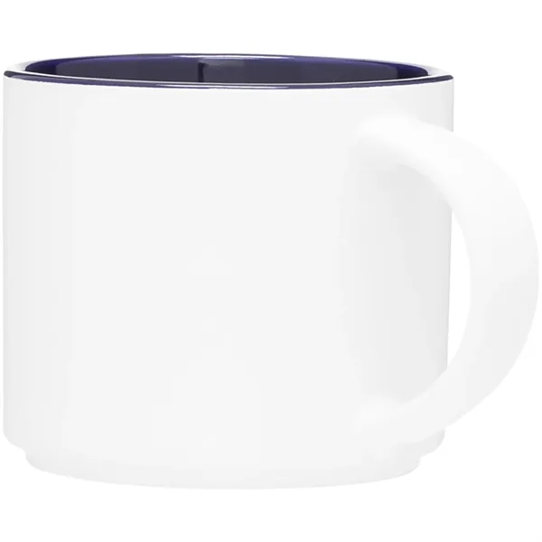 16 oz ceramic mug with handle, matte exterior and glossy interior.... from ASI 51197 ETS Express, LLC