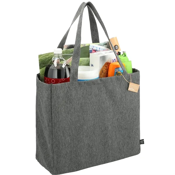 All-purpose rPET tote bag with 12.5" drop handles.... from ASI 66887 PCNA / Bullet