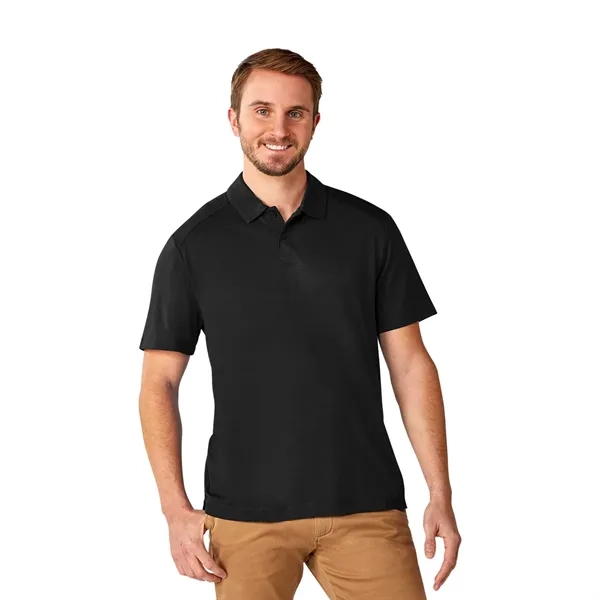 Men's short sleeve polo made of  moisture wicking recycled polyester... from ASI 66887 PCNA / Trimark