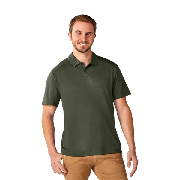 Men's short sleeve polo made of  moisture wicking recycled polyester... from ASI 66887 PCNA / Trimark