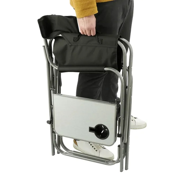 Folding director's chair with side table.... from ASI 66887 PCNA / Leeds