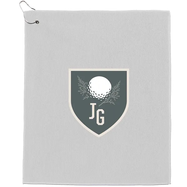 15" x 18" Recycled 300g Terry Polyester Towel... from ASI 66887 PCNA / Leeds