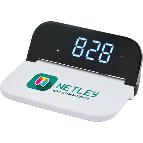 Digital Power Clock 15W Wireless Charger... from ASI 66887 PCNA / Bullet