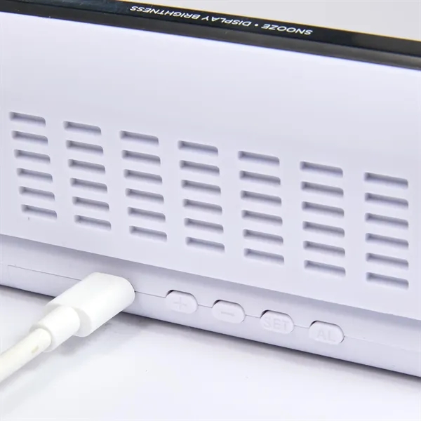 Digital Power Clock 15W Wireless Charger... from ASI 66887 PCNA / Bullet