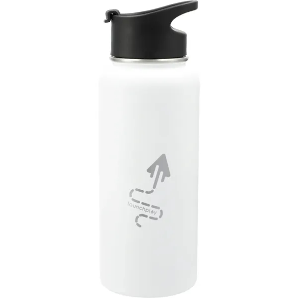 32oz insulated bottle with 3 different lid types... from ASI 66887 PCNA / Leeds