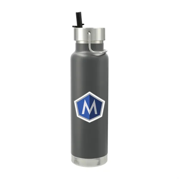 25 oz. vacuum insulated, stainless steel bottle with screw-on, spill resistant... from ASI 66887 PCNA / Leeds