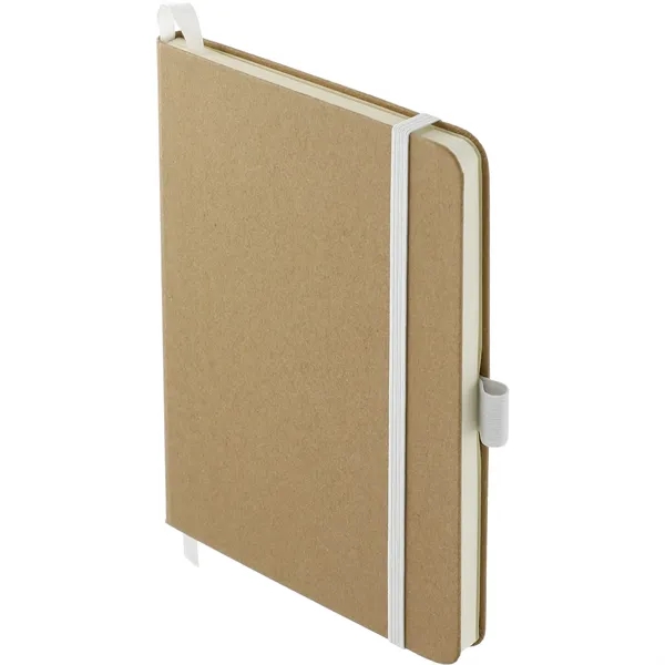 5" x 7" notebook with 8- sheets, FSC-certified paper cover, ribbon... from ASI 66887 PCNA / Bullet