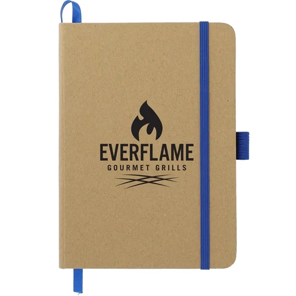 5" x 7" notebook with 8- sheets, FSC-certified paper cover, ribbon... from ASI 66887 PCNA / Bullet