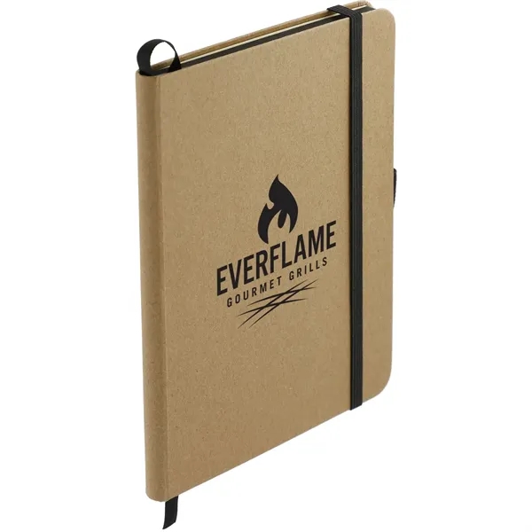 5" x 7" notebook with 8- sheets, FSC-certified paper cover, ribbon... from ASI 66887 PCNA / Bullet