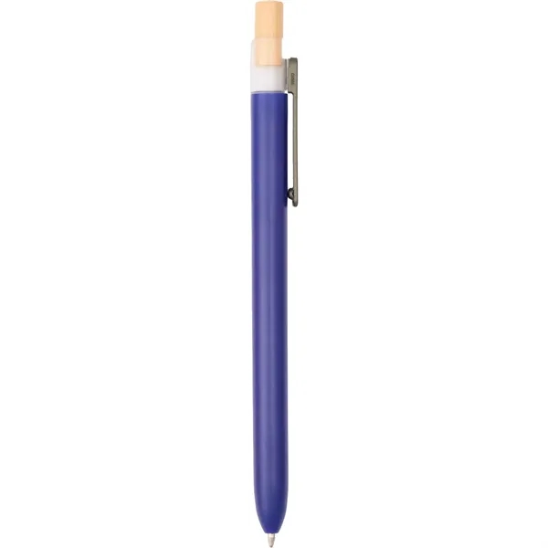 Click-action ballpoint pen with recycled ocean bound plastic barrel.... from ASI 66887 PCNA / Bullet
