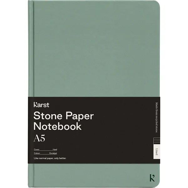 Hard cover notebook with 72 sheets of white stone lined paper.... from ASI 66887 PCNA / Leeds