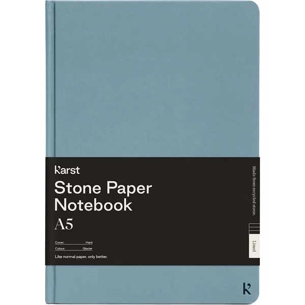 Hard cover notebook with 72 sheets of white stone lined paper.... from ASI 66887 PCNA / Leeds