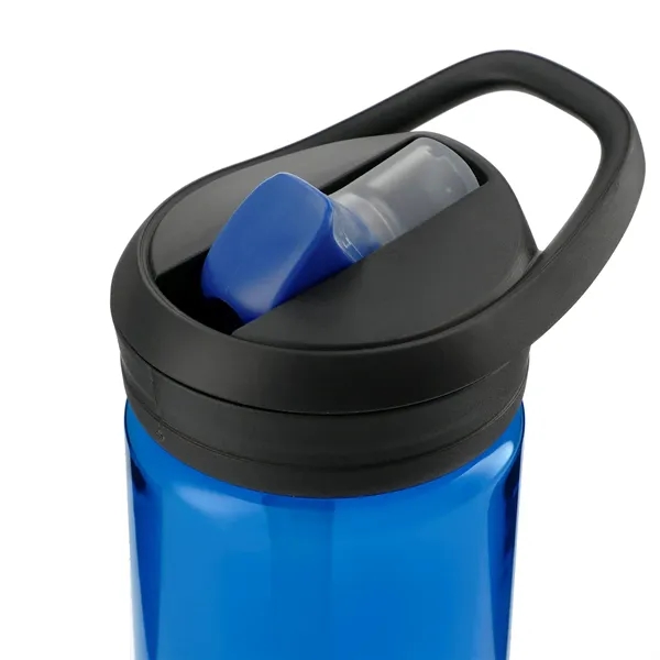 20 oz. water bottle with screw-on lid, carry handle and spill-proof... from ASI 66887 PCNA / Leeds