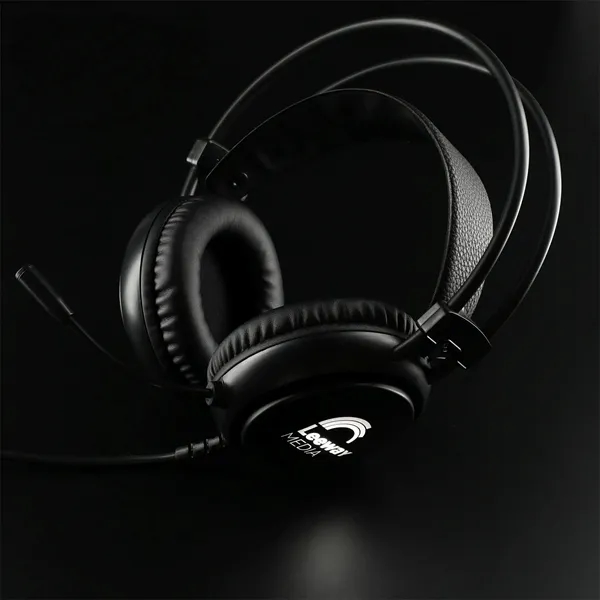 4.33" x 8.79" x 7.48" headphones with a microphone... from ASI 66887 PCNA / Leeds