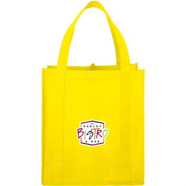 10" x 14.5" x 13" non-woven grocery tote bag with bottom... from ASI 66887 PCNA / Bullet