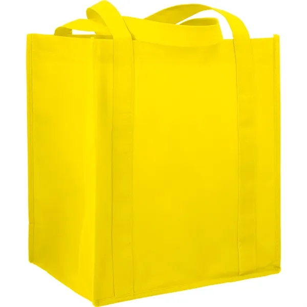 10" x 14.5" x 13" non-woven grocery tote bag with bottom... from ASI 66887 PCNA / Bullet