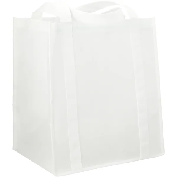 10" x 14.5" x 13" non-woven grocery tote bag with bottom... from ASI 66887 PCNA / Bullet
