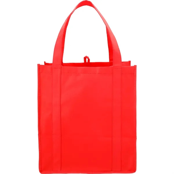 10" x 14.5" x 13" non-woven grocery tote bag with bottom... from ASI 66887 PCNA / Bullet