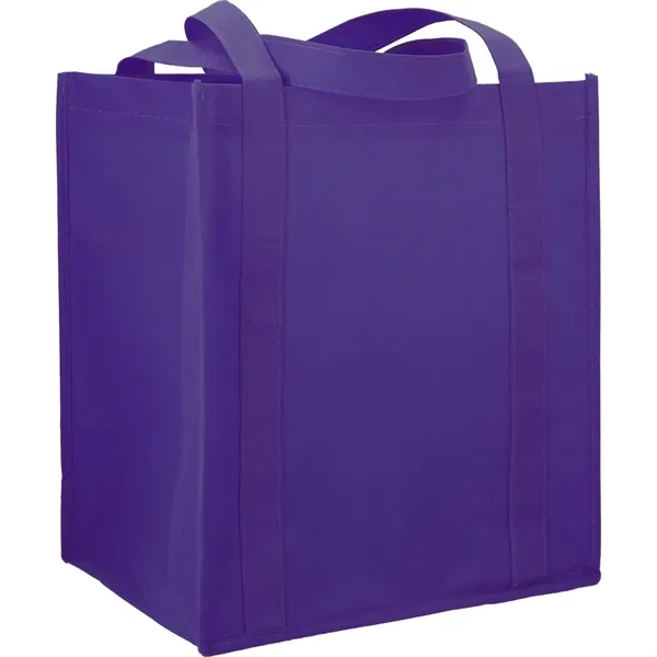10" x 14.5" x 13" non-woven grocery tote bag with bottom... from ASI 66887 PCNA / Bullet