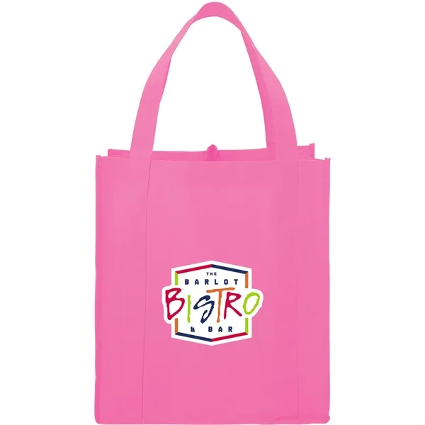 10" x 14.5" x 13" non-woven grocery tote bag with bottom... from ASI 66887 PCNA / Bullet