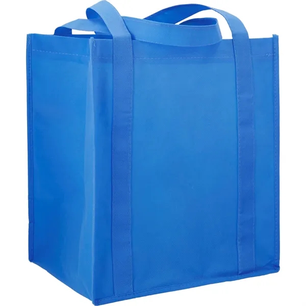 10" x 14.5" x 13" non-woven grocery tote bag with bottom... from ASI 66887 PCNA / Bullet
