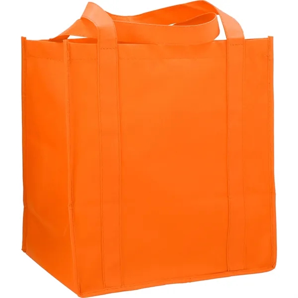 10" x 14.5" x 13" non-woven grocery tote bag with bottom... from ASI 66887 PCNA / Bullet