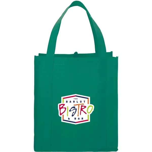 10" x 14.5" x 13" non-woven grocery tote bag with bottom... from ASI 66887 PCNA / Bullet