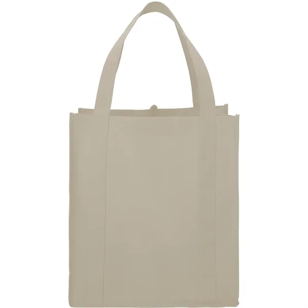 10" x 14.5" x 13" non-woven grocery tote bag with bottom... from ASI 66887 PCNA / Bullet