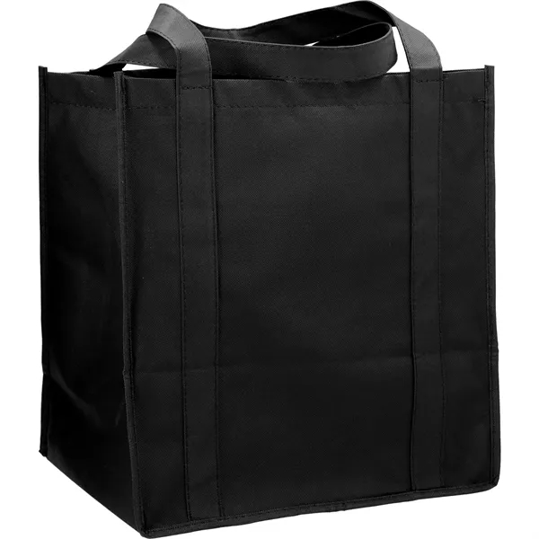 10" x 14.5" x 13" non-woven grocery tote bag with bottom... from ASI 66887 PCNA / Bullet