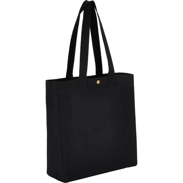 4.5" x 15" x 14" recycled cotton canvas tote bag with... from ASI 66887 PCNA / Leeds