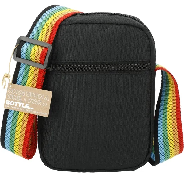 Rainbow crossbody bag made of rPET materials.... from ASI 66887 PCNA / Leeds