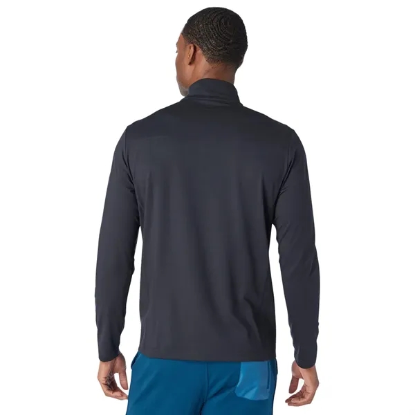 Men's quarter=zip top with moisture wicking, quick dry, breathable and UPF... from ASI 66887 PCNA / Trimark