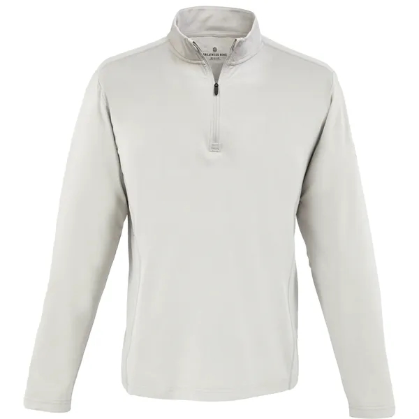 Men's quarter=zip top with moisture wicking, quick dry, breathable and UPF... from ASI 66887 PCNA / Trimark
