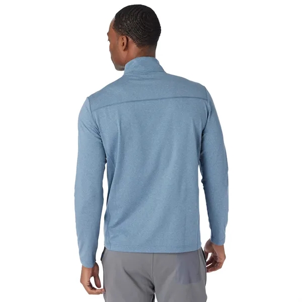 Men's quarter=zip top with moisture wicking, quick dry, breathable and UPF... from ASI 66887 PCNA / Trimark