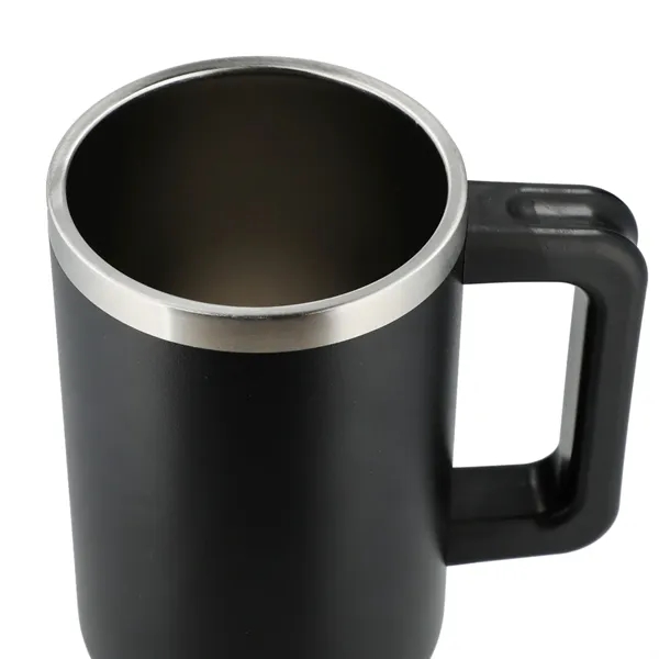 40 oz. vacuum insulated travel tumbler with lid, straw and handle.... from ASI 66887 PCNA / Leeds