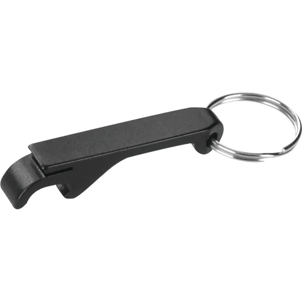 Aluminum bottle/can opener with metal split key ring.... from ASI 66887 PCNA / Bullet